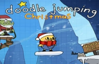 Doodle Jumping Christmas game thumbnail
